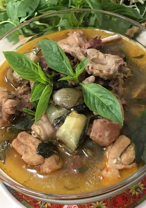 รูปของ “แกงเขียวหวานไก่”