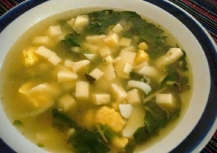 Como hacer un caldo de acelgas