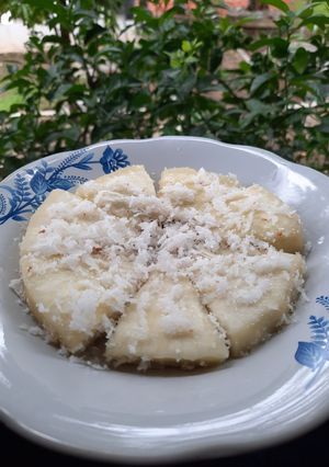 Foto resep Sukun Kukus Balur Kelapa