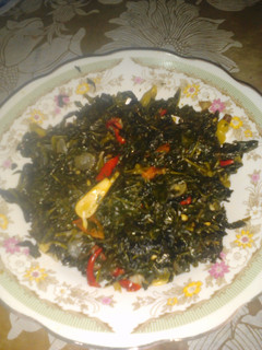 Foto resep Oseng daun pepaya jepang