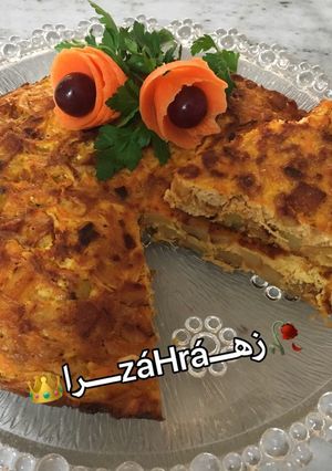 عکسی از دستور کوکو بادکوبه