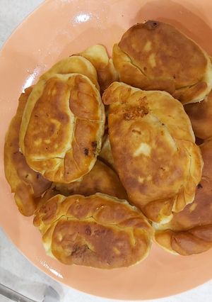 عکسی از دستور پیراشکی مرغ