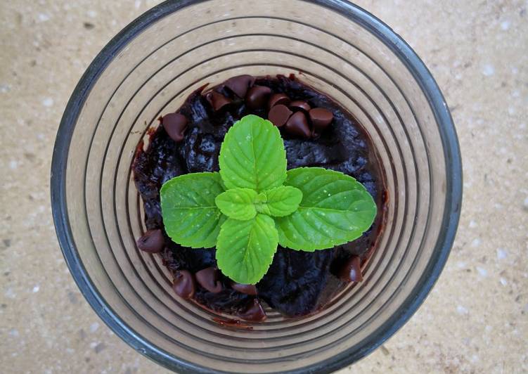Budino di semolino al cioccolato