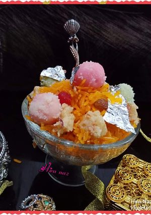 A picture of Zarda. Yellow Sweet Rice.