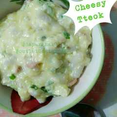 Cheesy Tteok রেসিপির প্রধান ছবি