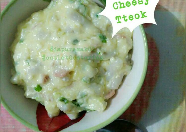 Resep Cheesy Tteok, Enak