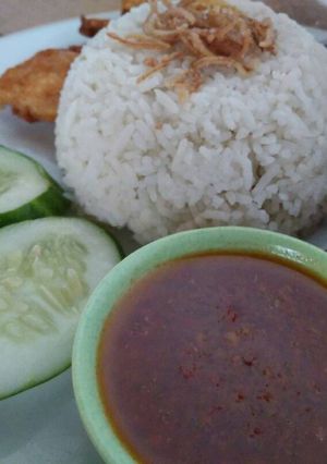 Foto resep Nasi Ayam Bacem