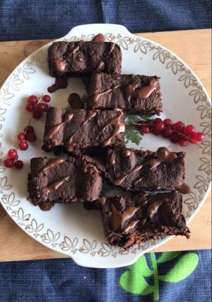 Una foto de Brownie de boniato 🍠