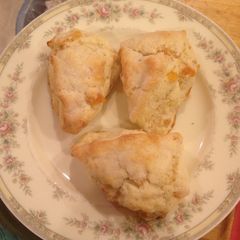 Apricot Cream Scones A picture of Apricot Cream Scones.