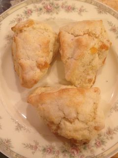 A picture of Apricot Cream Scones.