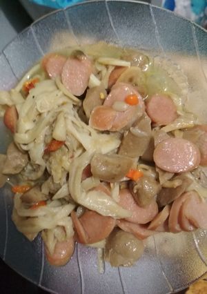 Foto resep Ca Jamur sosis bakso
