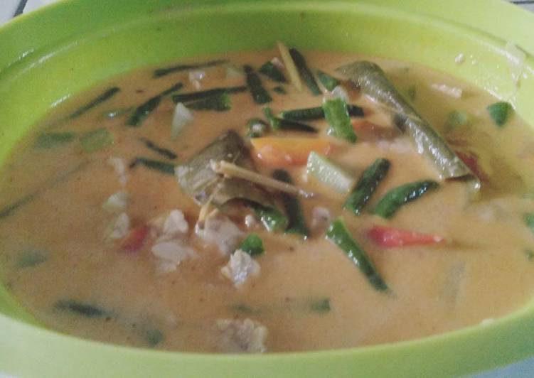 Resep Sayur lodeh kacang panjang yang Lezat Sekali