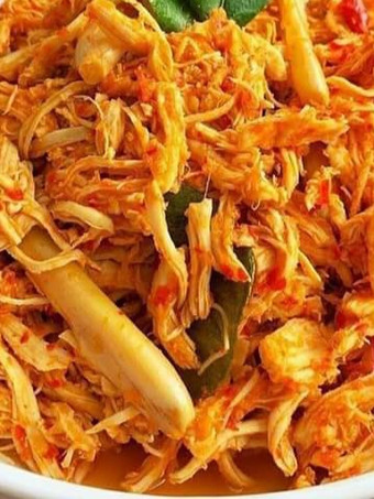 Langkah Mudah untuk Membuat Ayam suwir Pedas manis, Bisa Manjain Lidah