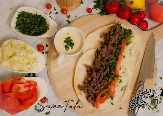 Recipe of Quick Beef_shawarama