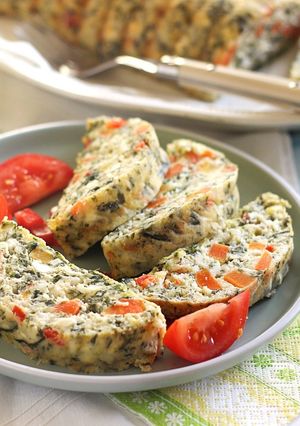 Spenótos répás túrófelfújt recept fotója