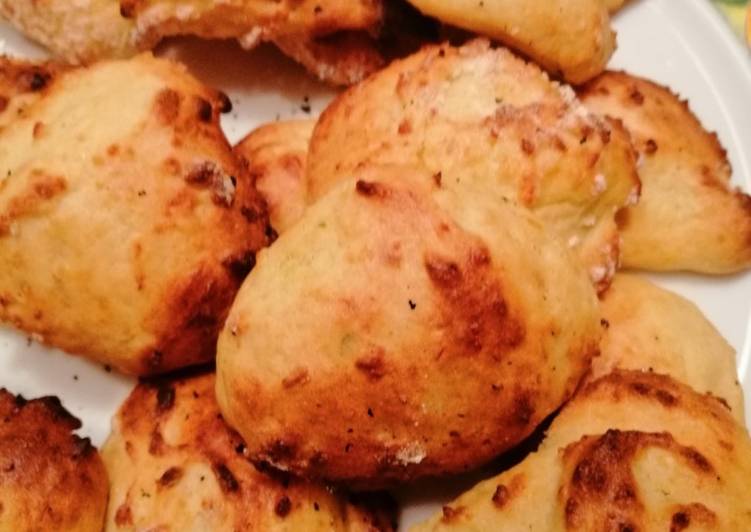 Crocchette di purè (ricicliamo) e cottura patate al microonde