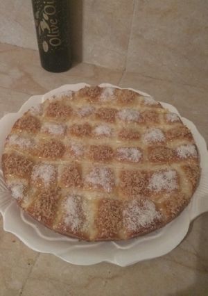 صورة لوصفة بسبوسة بالكريمة