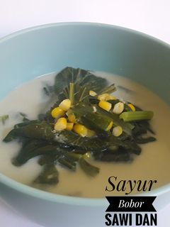Foto resep Sayur Bobor Sawi dan Jagung