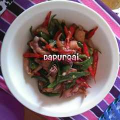 Cumi Asin Cabe Ijo রেসিপির প্রধান ছবি