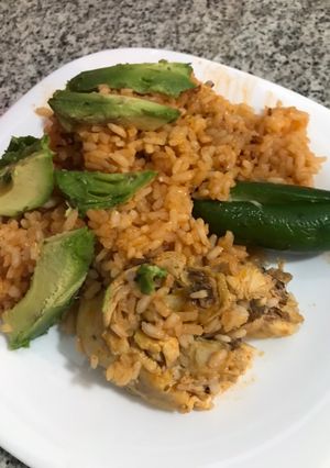Una foto de Arroz con pollo de Tita
