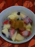 Tutifruti con yogurt