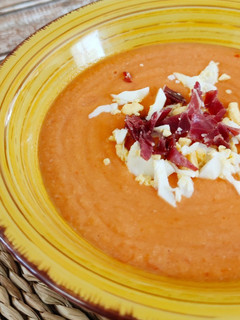 Una foto de Salmorejo
