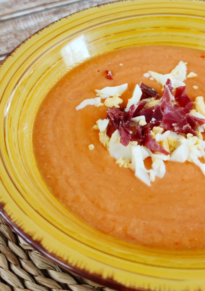 Una foto de Salmorejo