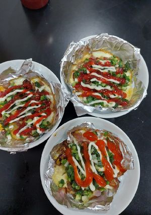 Hình của món Trứng chén.