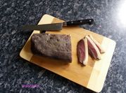 A picture of duck breasts