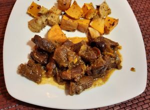 Una foto de Osobuco en tajine