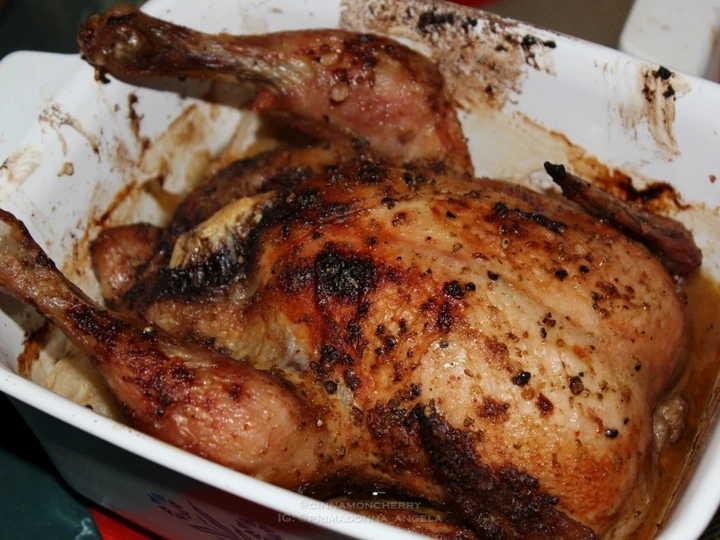 Easy Steps to Make Ayam Gosok Buatan Sendiri dengan Bawang Putih dan Bawang Merah (Dipanggang dalam Oven) which So Delicious