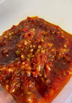 Foto resep Sambal tumis terasi awet 1bulan