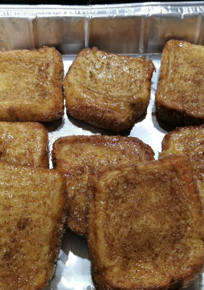 Una foto de Torrijas al vapor
