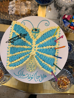 عکسی از دستور کیک تولد