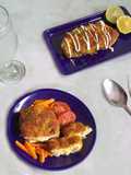 Butter and Cheese Stuffed Chicken