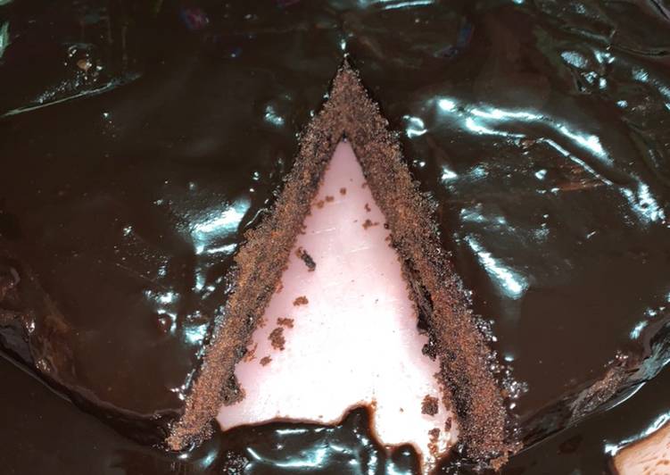 Bagaimana Menyiapkan Kek coklat moist yang Enak
