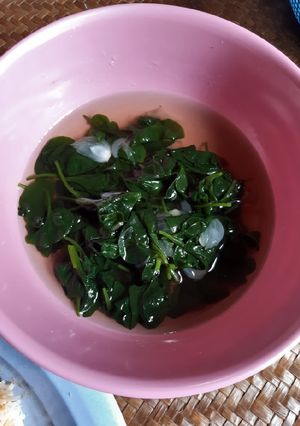 Foto resep Sayur bening bayam brazil praktis 🤭
