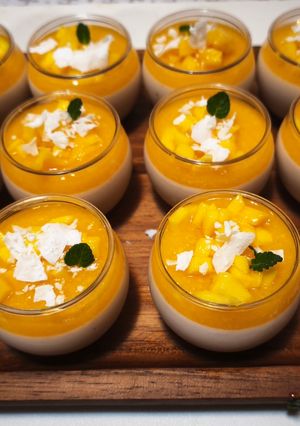 Thai Panna cotta recept fotója