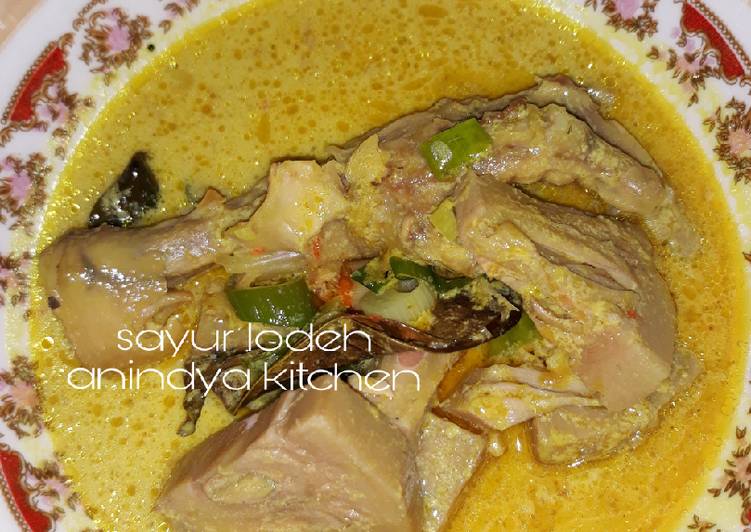 Sayur lodeh spesial anti ribet