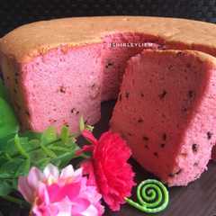 Chiffon Cake Putih Telur রেসিপির প্রধান ছবি
