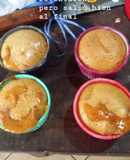 Mini volcán de Dulce de leche