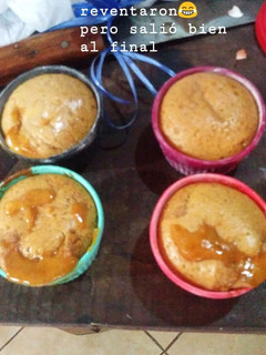Una foto de Mini volcán de Dulce de leche