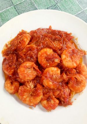 Foto resep Udang Asam Manis