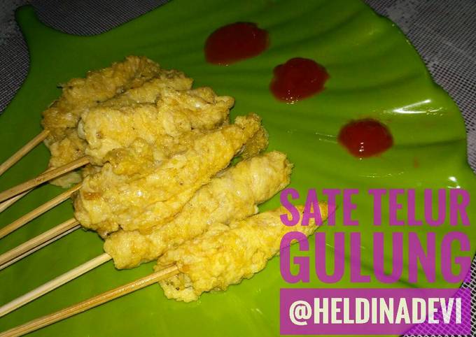 Sate Telur Gulung 🍳