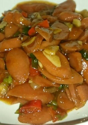 Foto resep Sosis saus tiram