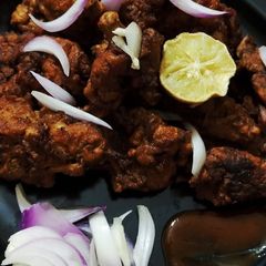 Crispy Chicken Pakora A picture of Crispy Chicken Pakora.