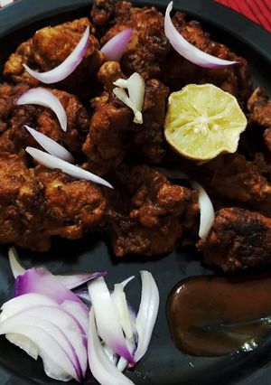 A picture of Crispy Chicken Pakora.
