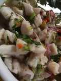 Ceviche de pescado