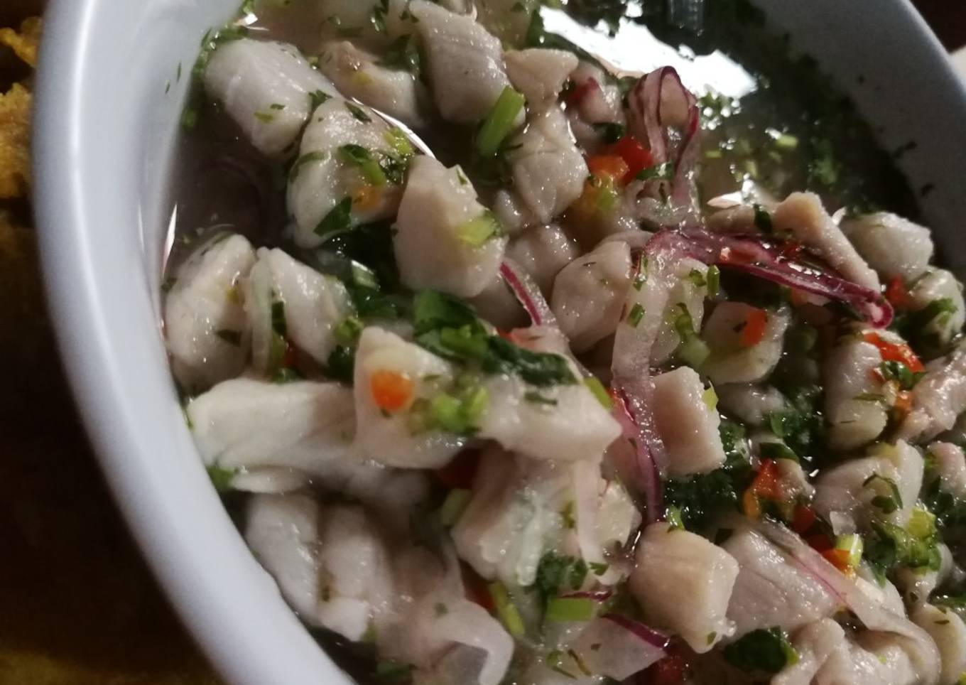 Ceviche de pescado
