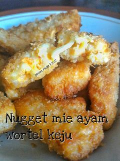 Foto resep Nugget Mie Ayam Keju Wortel